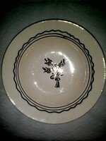Antique tulip ceramic plate, wall plate
