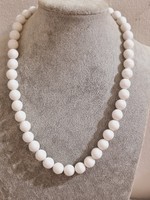 Retro (new) pearl necklace white