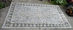 Silk carpet tablecloth, oriental carpet pattern 250 x 145 cm damaged!
