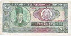 Románia 25 lei 1966 FA