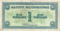 1 schilling 1944 Militarbehörde Ausztria 1.