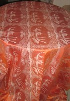 Dreamy huge beautiful gradient baroque gondola damask tablecloth new