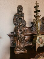 Antique wooden sculpture