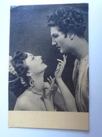 D196453 postcard - Gabriella the locksmith and Ferenc the Snow - 1956 ballet dance