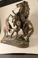 Antique bronzed spaiater statue 522