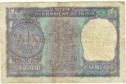 India 1 rúpia 1976 FA