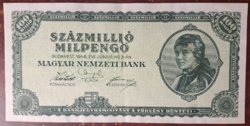 Százmillió Milpengő 1946, szép papír (74)