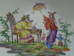 Meissen Dresden Hand-Painted Chinese-Style Pattern Henneberg GDR Plate