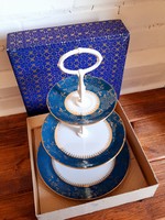 Mz czechoslovakia porcelain tiered offering, cake