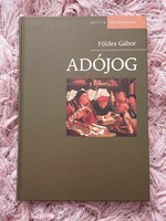 Gábor Földes: tax law from the Osiris textbooks series (Budapest, 2004.)