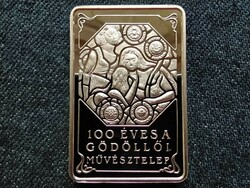 100 éves a Gödöllői Művésztelep .925 ezüst 4000 Forint 2001 BP PP (id63044)