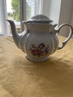 German porcelain tea pot with sugar holder damaged