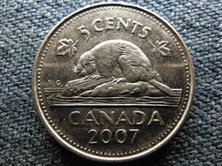 Canada ii. Erzsébet magnetic 5 cents 2007 l (id66563)