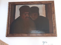 Balázs Diószegi (1914-1999) painting in a frame