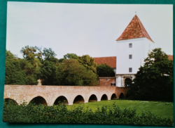 Sárvár, nadasdy-vár, postal clear postcard