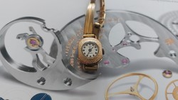 (K) Very Rare Ruhla Mechanical Women's Watch