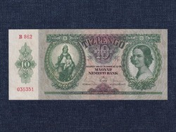 Háború előtti sorozat (1936-1941) 10 Pengő bankjegy 1936 (id39858)