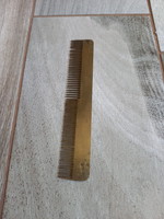 Interesting antique copper comb (15.3x2.8 cm)