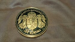 Hungarian 100 crown replica