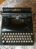 Erika antique typewriter naumann dresden