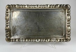 1N458 old pre-1937 large silver tray 715 g