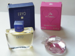 Vintage yves rocher eryo and ode lamour mini perfumes