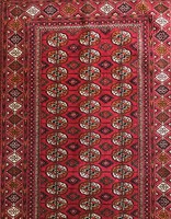 Tekke, hand-knotted, woolen Persian rug, 200x120 cm, in good condition, no damage