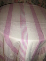 Beautiful Indian special woven huge soft cyclamen purple striped bedspread