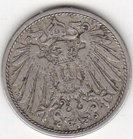 German Empire 1 pfennig 1910 g