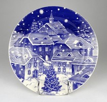 1N301 ironstone Christmas faience decorative plate decorative bowl 24 cm