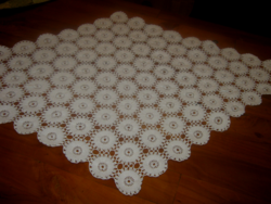 Crochet tablecloth 110 cm x 64 cm