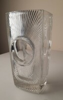 Rudolf Jurnikl "Osaka" vintage cseh üveg váza