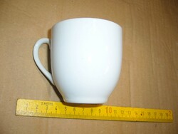 White mug approx. 2 - 2.5 Decis retro piece