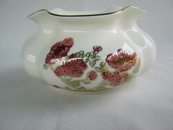 Zsolnay porcelain small bowl or vase hand painting