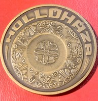 Hóllóhaza bronze plaque