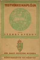 Szondy György Testvérke ​naplója