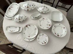 39 darabos antik art deco porcelán étkészlet,Pfeifer és Löwenstein,Schlackenwerth