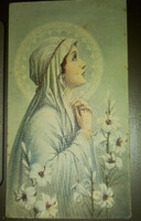 Régi szentkép: női szent 3. (1920–1940, Katolikus Egyház)