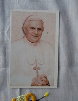 Régi vallási kép 2.: XVI. Benedek pápa