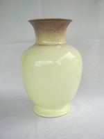 Large yellow granite ceramic vase