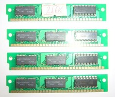 Alkudható antik elektronika 4X256KB SIMM MEMÓRIA HYNIX 30 PIN-RETRO-VINTAGE-286 386 486 PC-BE--MPL c