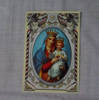 Saint image with calendar 2.: Little Jesus, Mary; 2011 (Catholic Church)