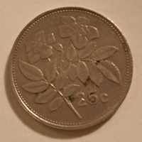 Malta, 25 cents 1993. (89)