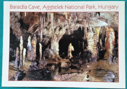 Aggtelek, national park, baradla cave, postcard