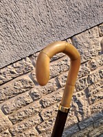 Walking stick, walking stick dagger stick beautiful carved horn handle beautifully elegant.
