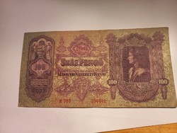 1930s 100 pengő vf++