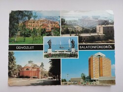 Old postcard 1974 Balatonfüred photo postcard