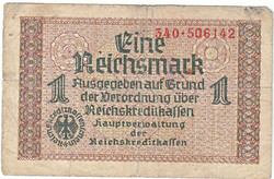 Germany 1 imperial mark 1940 wood