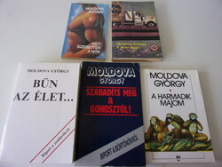 5 books by György Moldova