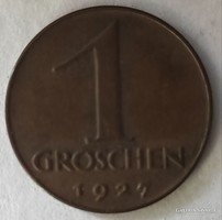 Austria 1 groschen 1927